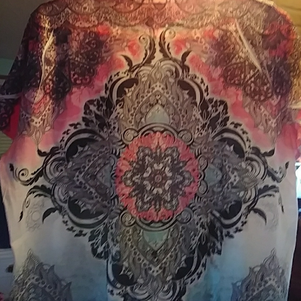 EUC Fashion Bug Sequin Studs Blouse - Picture 4 of 6